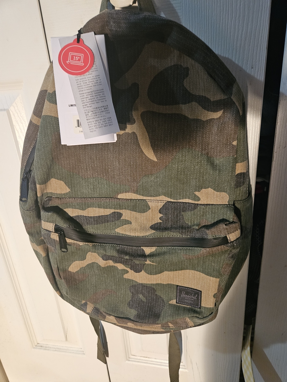 Herschel Supply Company Woodland Camo Backpack - Green, Brown, Black
